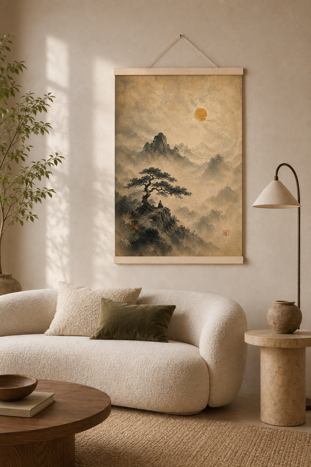 The Silence of Tao – Limited Edition Japanese Zen Wall Art | InnerSpace Original