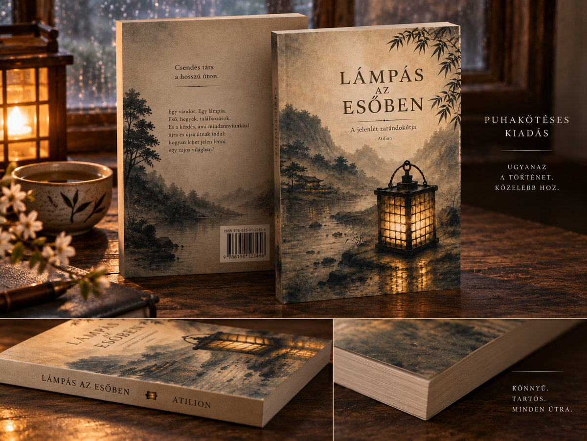 Lámpás az esőben | Puhakötés előrendelői kiadás