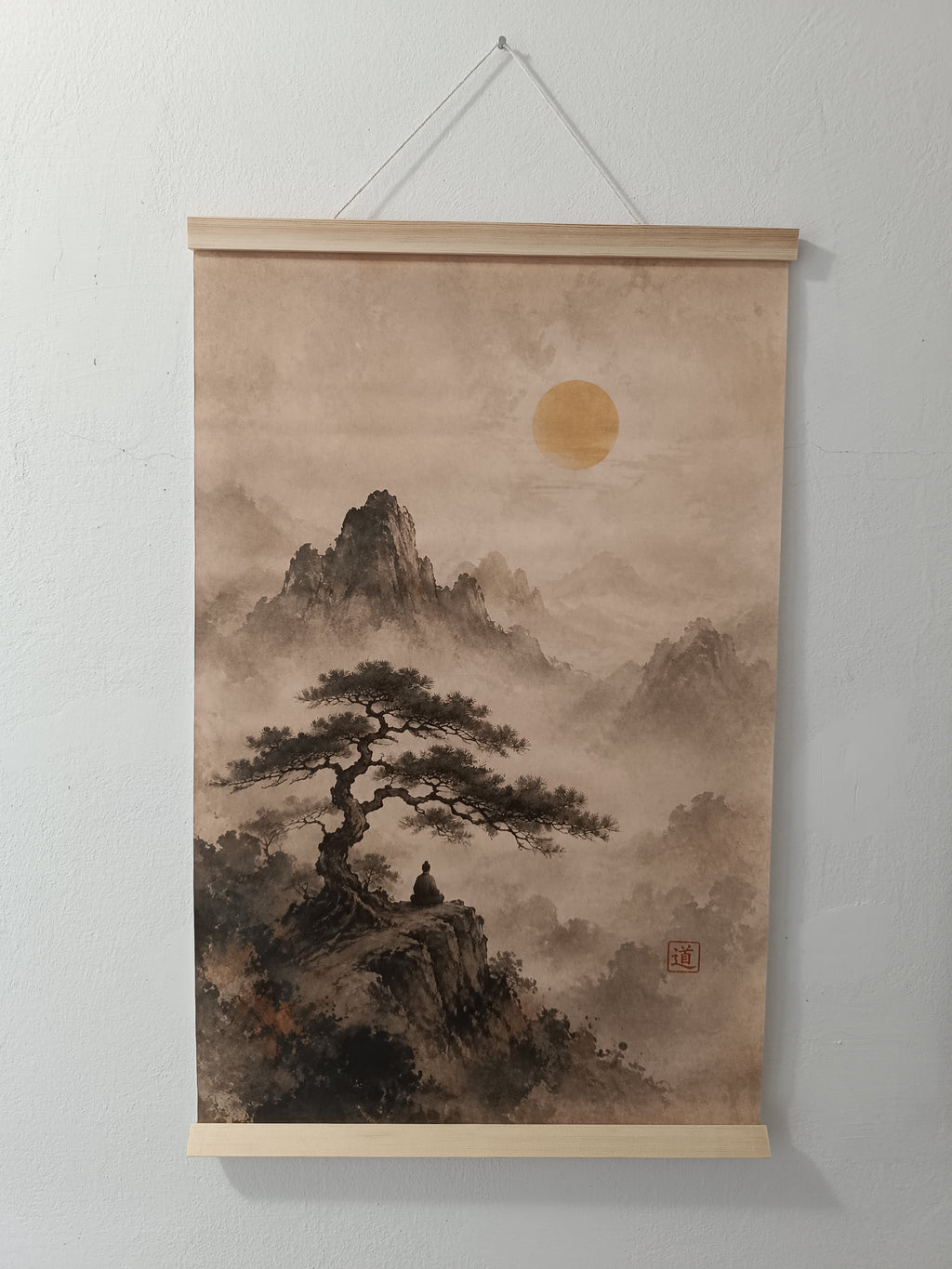 The Silence of Tao – Limited Edition Japanese Zen Wall Art | InnerSpace Original